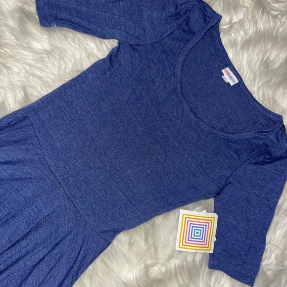 NWT✨LuLaRoe Blue Nicole Dress - Picture 5 of 7